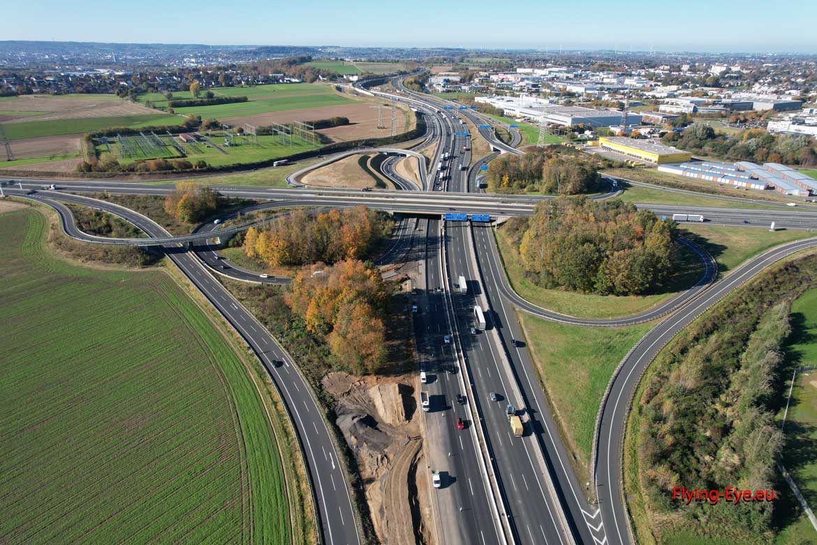 Oktober 2021 - Von Köln Richtung Autobahnkreuz